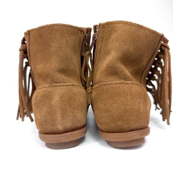 Minnetonka Willow bootie w fringe in dusty brown - sz 7 - BWOT - Picture 5 of 14